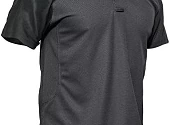 MAGCOMSEN Men’s Polo Shirt Quick Dry Performance Short Sleeve Tactical Shirts Pique Jersey Golf Shirt