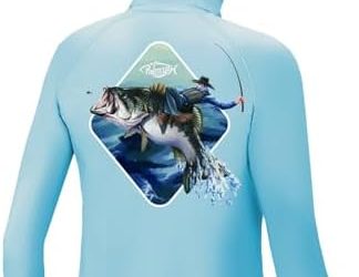 Palmyth Boys Fishing Shirt Youth Hoodie UPF 50+ Sun Protection Long Sleeve