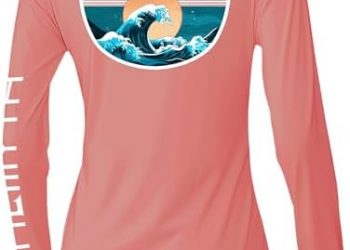 Palmyth Fishing Shirts for Women UPF 50+ Sun Protection Long Sleeve T-Shirt