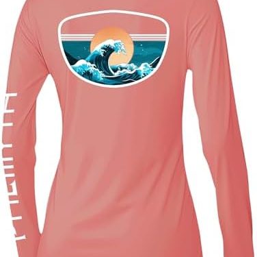 Palmyth Fishing Shirts for Women UPF 50+ Sun Protection Long Sleeve T-Shirt