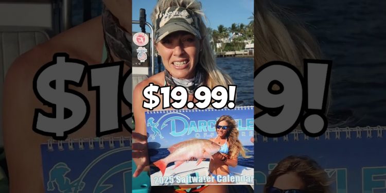 $20 Bikini 2025 Calendars! Go to https://www.darcizzleoffshore.com/