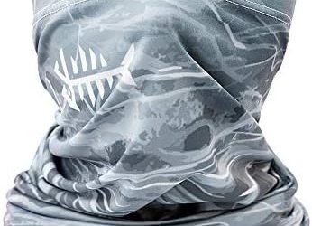 BASSDASH UPF 50+ UV Sun Protection Neck Gaiter Fishing Mask Hunting Kayaking Hiking Cycling Ski Sports