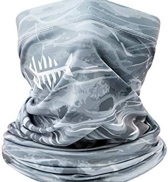 BASSDASH UPF 50+ UV Sun Protection Neck Gaiter Fishing Mask Hunting Kayaking Hiking Cycling Ski Sports