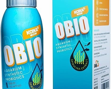 KOIKA OBIO Aquarium Water Treatment, Quick Effect (After 8-10 Hours), Improvement of Digestion and Immune Systems, Enhance Growth of Fish & Shrimp (Liquid, 750ml (25.36 fl oz))