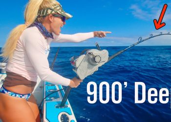 Using a $6,000 Rod & Reel to Fish 900′ Deep and Caught THIS!
