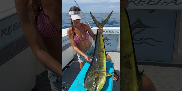 Great day on the water 🖤🎣 #fishingwithluiza