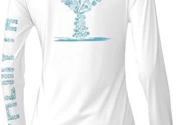 Palmyth Womens UPF 50+ Fishing Shirts Sun Protection Long Sleeve T-Shirt