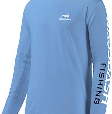 BASSDASH Fishing T Shirts for Men UV Sun Protection UPF 50+ Long Sleeve Tee T-Shirt