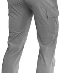 Men’s Hiking Pants Quick-Dry Lightweight Waterproof Travel Outdoor Camping Hunting Fishing Work Cargo Pants