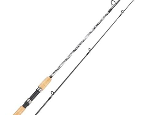Sougayilang Spinning & Casting Rods, Strong Carbon&Glass Composite Fishing Rod with Stainless Steel Line Guides for Bass, Trout, Panfish, Catfish