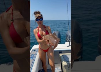 Red Grouper ♥️ #fishingwithluiza