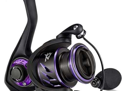Piscifun Viper X Spinning Reels, Carbon Fiber 33LBs Max Drag, 10+1 Shielded BB, Saltwater Freshwater Spinning Fishing Reel, 5.2:1/6.2:1, 500, 1000, 2000, 3000, 4000, 5000 Series
