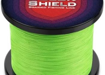 KastKing Superpower ColorShield Braided Fishing Line – Colorfast Braided Line, 100% Solution Dyed UHMWPE Fiber, Smooth & Strong Superline, Near Zero Stretch, Sensitive, High Abrasion Resistance