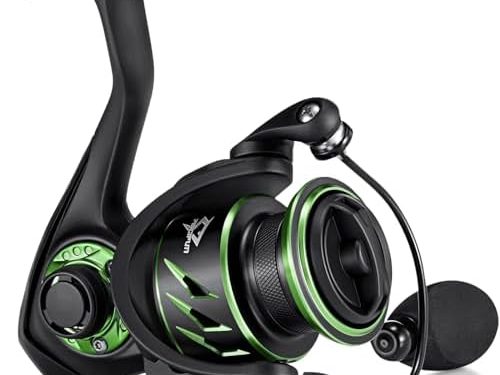 Piscifun Viper X Spinning Reels, Carbon Fiber 33LBs Max Drag, 10+1 Shielded BB, Saltwater Freshwater Spinning Fishing Reel, 5.2:1/6.2:1, 500, 1000, 2000, 3000, 4000, 5000 Series