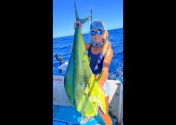 Girl Fillets MONSTER Dolphin!