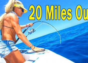 20 Miles Offshore Florida Fishing in a Small Boat!
