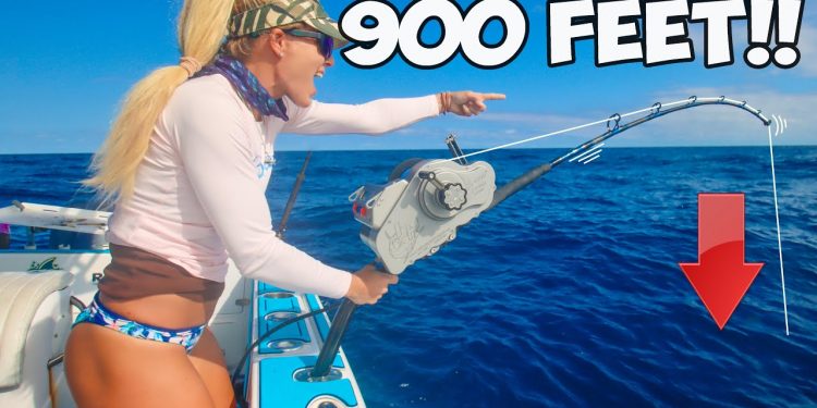 When You Fish 900 Feet Deep with a $5,000 Reel – This Happens
