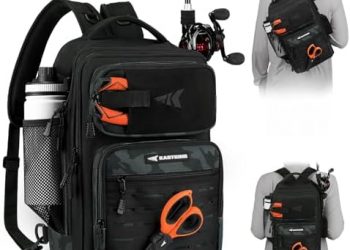 KastKing BlowBak Tactical Sling Tackle Bag-Lightweight Fishing Backpack Storge Fishing Gear and Equipment,Gift for Men