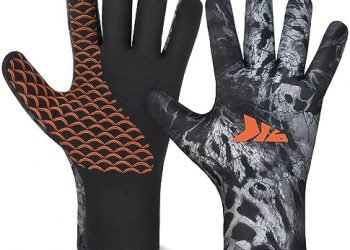 KastKing IceRiver Fishing Gloves, 100% Waterproof Gloves for Men & Women, Cold Weather Fishing & Outdoor Sports, Ideal for Ice Fishing & Winter Activities