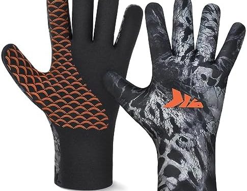 KastKing IceRiver Fishing Gloves, 100% Waterproof Gloves for Men & Women, Cold Weather Fishing & Outdoor Sports, Ideal for Ice Fishing & Winter Activities