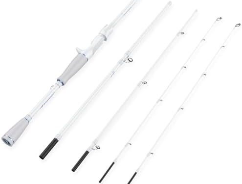 KastKing Centron Lite Travel Fishing Rods, Portable 4/5 Piece Spinning & Casting Rods, Extra Twin-Tip, IM6 Graphite Blanks, Stainless Steel Guides W/Ceramic Rings, Split or Full Rear EVA Handle