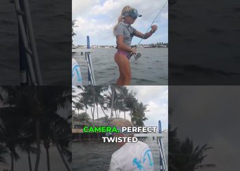 Lady Fish Jumps Off! The ‘Poor Man’s Tarpon’ Escapes! 🐟