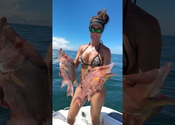 Good looking double 🤩🎣 #fishingwithluiza