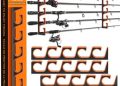 PLUSINNO H5P Fishing Rod Holders for Garage Wall/Ceiling Fishing Rod Holder